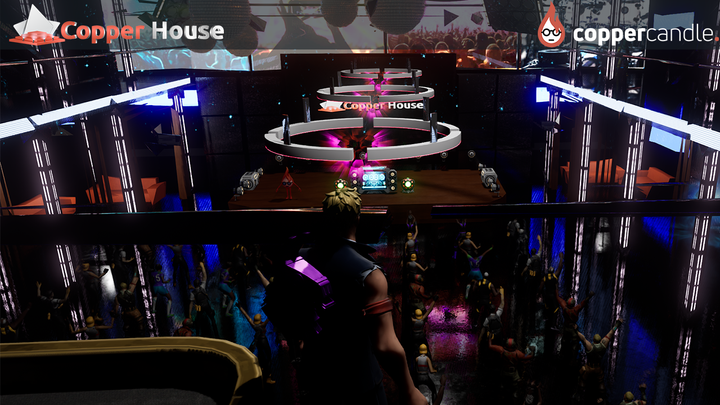 Copper Candle - pioneering the future of live entertainment by bringing real-world events into the Metaverse
