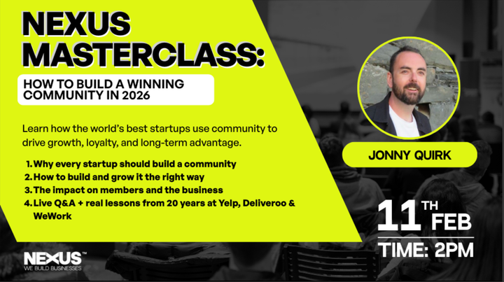 NEXUS Masterclass: How To Build A Winning Community in 2026